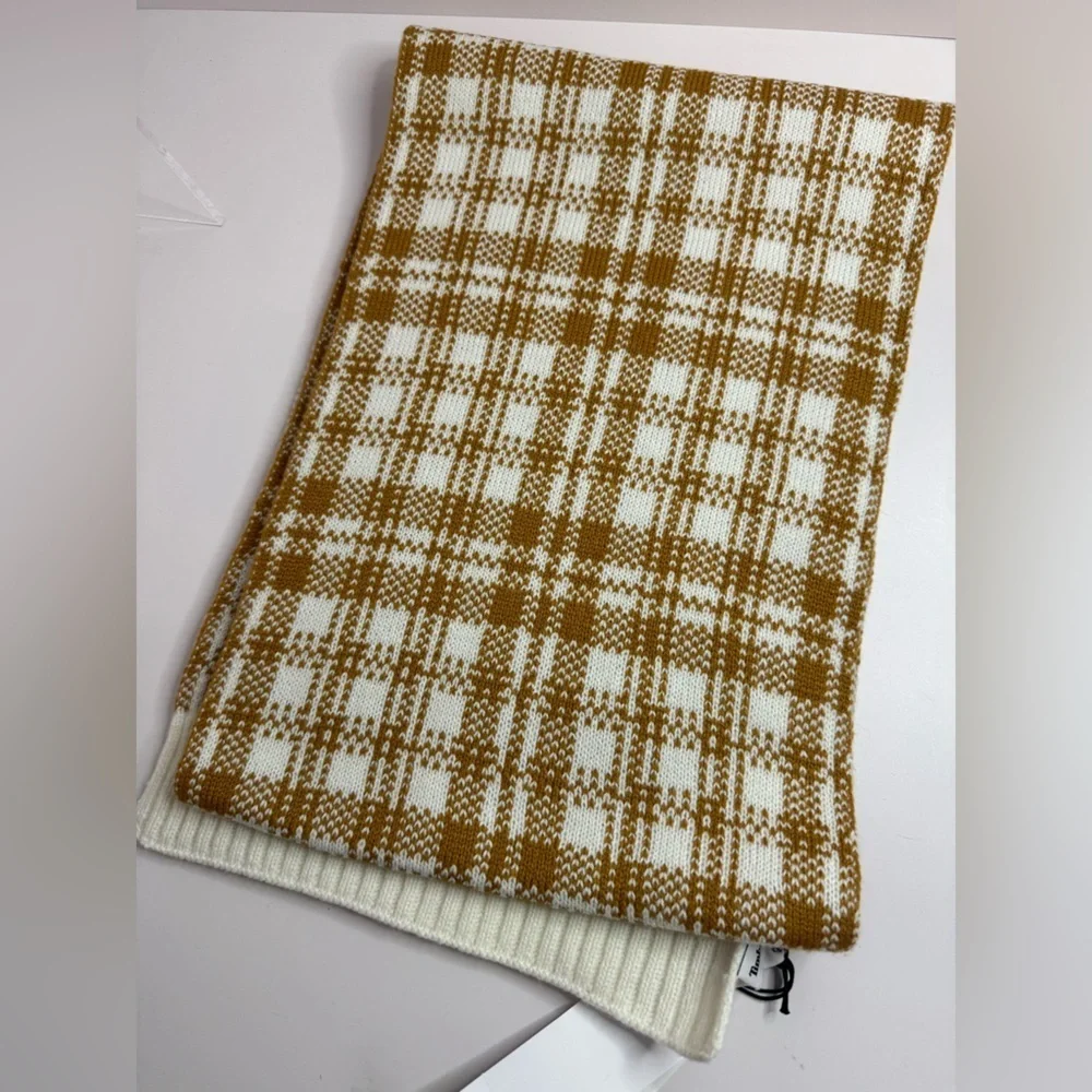 Timberland NWT Buffalo Plaid Scarf Unisex